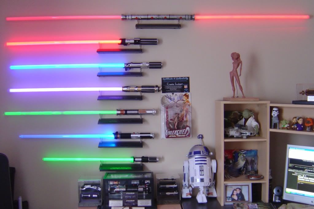 force fx lightsaber display stand